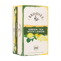 [TGL85] Green tea with Lemon teabag 6x20
